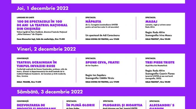 zilele teatrului national iasi o microstagiune aniversara