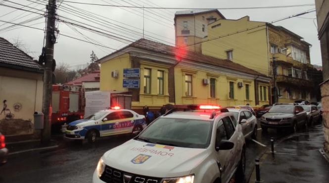 plan rosu interventie incendiu pediatrie cluj