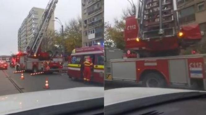 incendiu bucuresti barbat mort persoane evacuate
