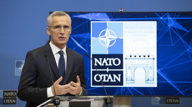 nato sustinere militara ucraina reuniune ministrii jens stoltenberg