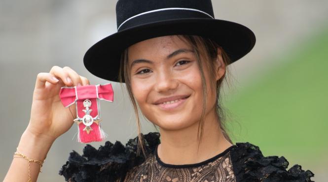 emma raducanu ordinul imperiului britanic regele charles