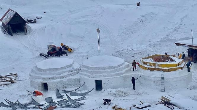 hotel gheata balea lac igluur lucrari vizitatori