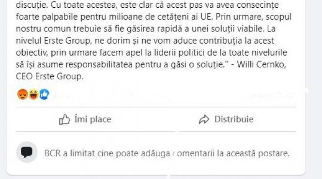 bancile austriece restrictioneaza comentariile romanilor bcr reifeissen