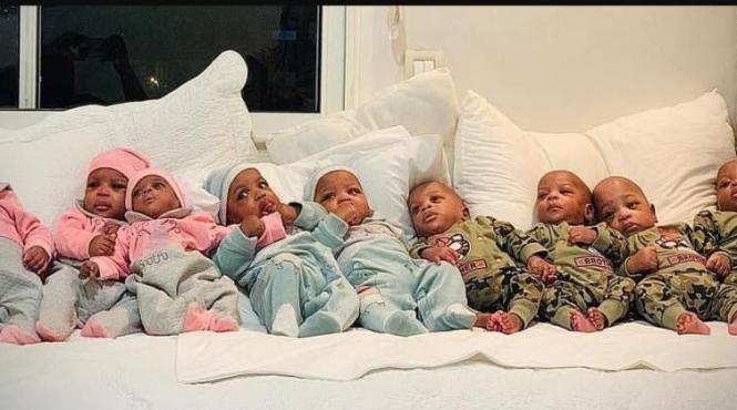 nonupleti singurii 9 gemeni lume sanatosi acasa record mondial