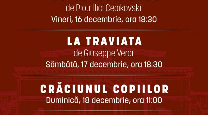 spectacole cu tematica de craciun in decembrie pe scena operei nationale bucuresti