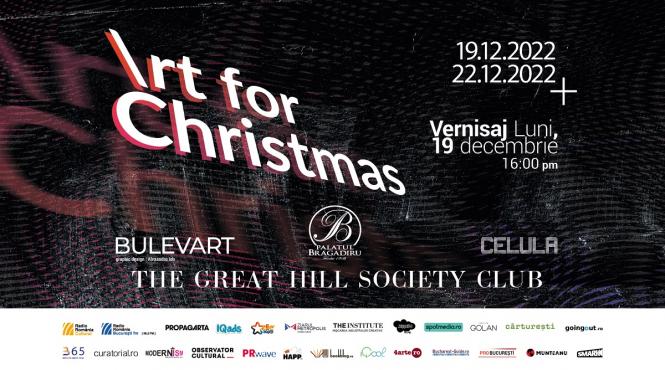 celula de arta aduce lucrari de la peste 30 de artisti la art for christmas pana pe 22 decembrie