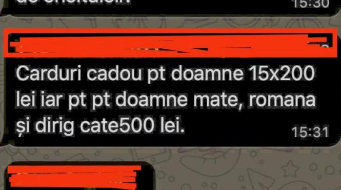 suma uriasa cadouri profesori parinti scoala craiova