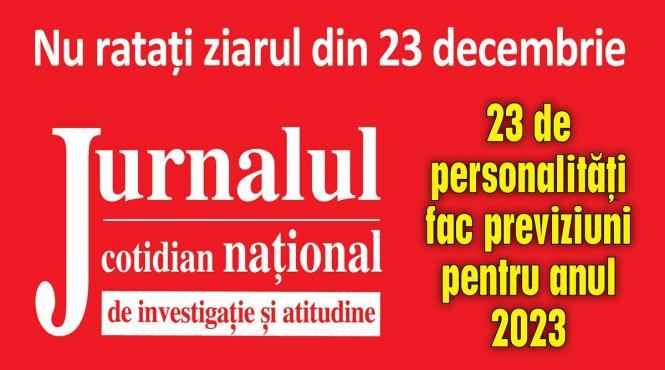 23 previziuni personalitati 2023 editie speciala jurnalul