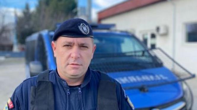 jandarm timp liber ajutor victime accident pasajul unirii