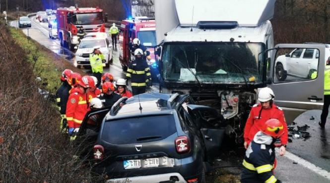 accident mortal brasov traficul restrictionat dn 1