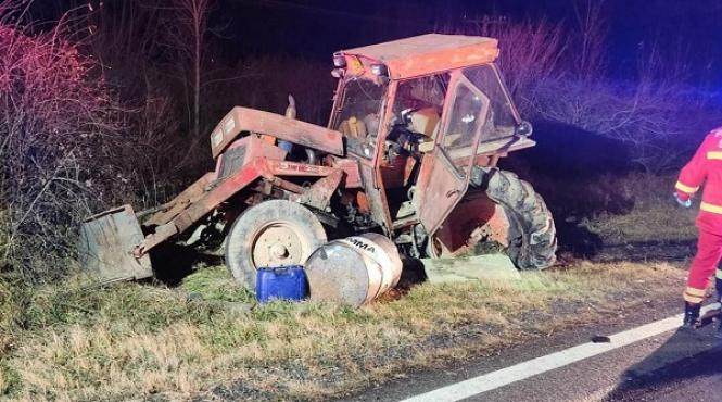 nenorocire timis accident mortal tractor