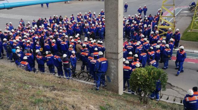 protest santier naval mangalia angajatii salariu