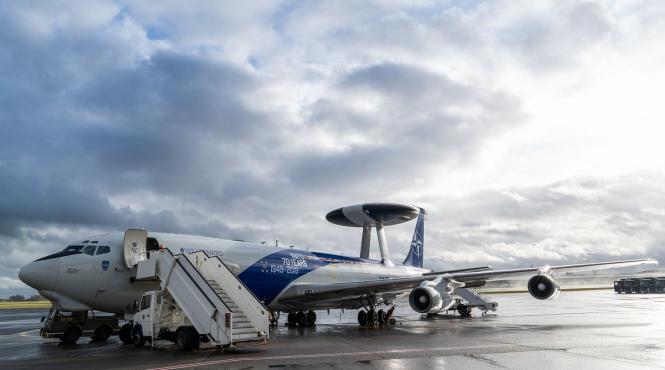 avioanele awacs romania zboruri supraveghere teritoriul nato