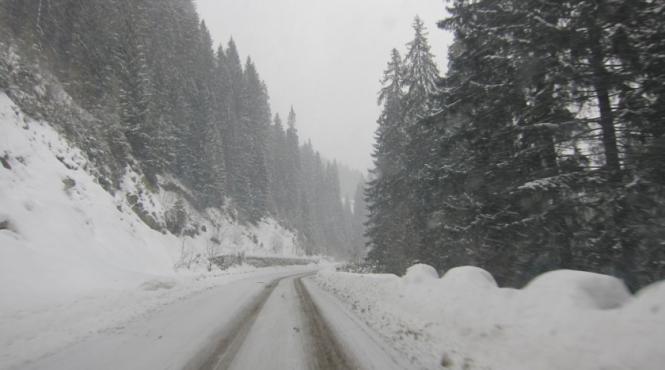 conditii iarna transalpina zapada centimetru