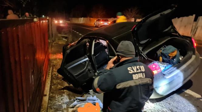 accident cumplit masina intrata cap pod cinci victime