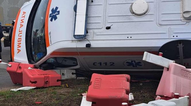 accident ambulanta dn 6 bucuresti alexandria ipj giurgiu