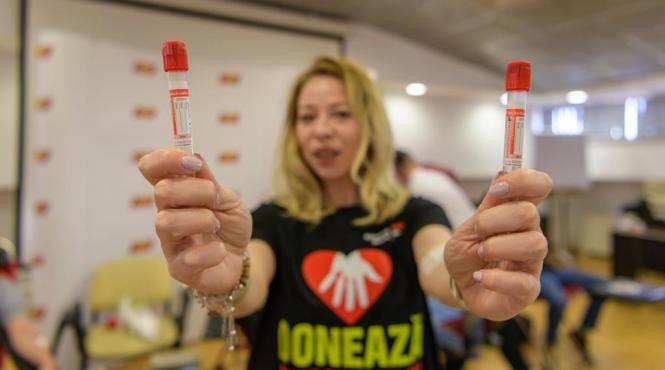 donare sange posta romana