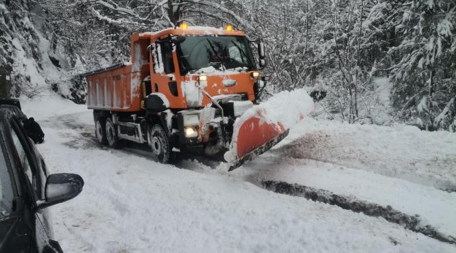 restrictii circulatie zapada dn 57 orsova moldova noua