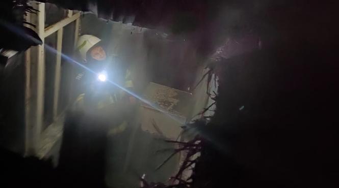 casa foc incendiu cos fum turcoaia