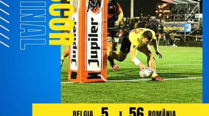 nationala rugby romania invins belgia