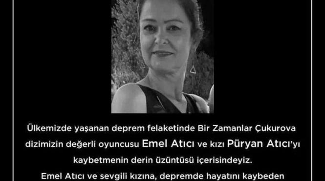 emel atici actrita moarta turcia cutremur