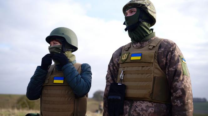 armata ucraina antrenata regat unit model vestic