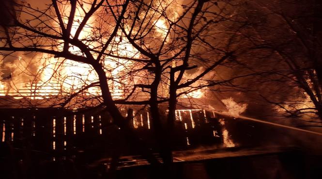 incendiu atelier mecanic centrala termica satu mare