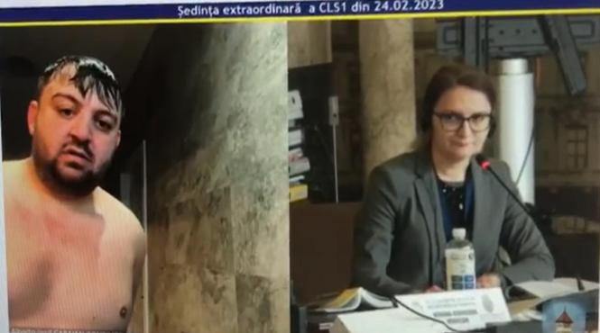 consilier psd alberto iosif caraian dezbracat sedinta consiliu sector 1