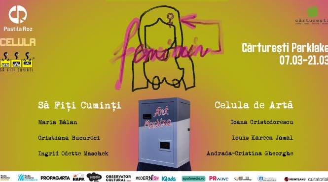 6 artiste aduc impartasesc o perspectiva diferita asupra feminitatii in martie la art machine