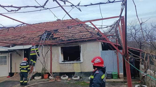 mama fiu morti ncendiu locuinta