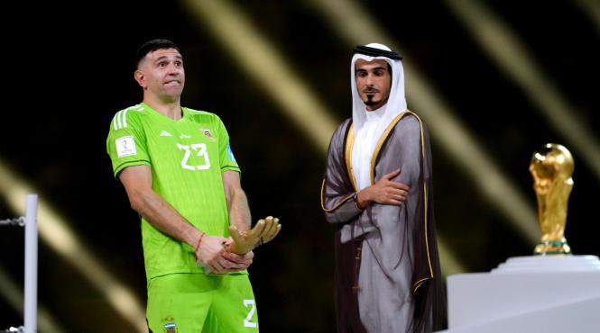 emiliano martinez explicatii gest oscen cupa mondiala