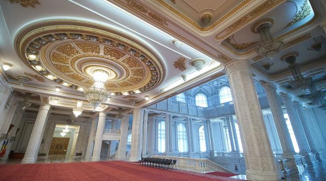 camera deputatilor licitatie monitorizare concentratiei radon spatii palatului parlamentului