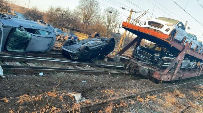 mecanicul tren calatori marfar accident teleorman retinut