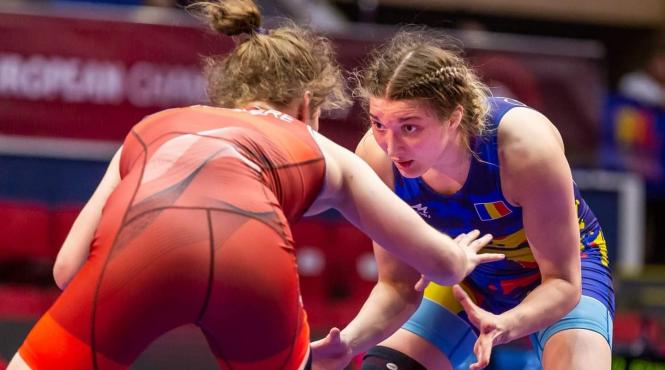 amina capezan medalie aur campionate lupte