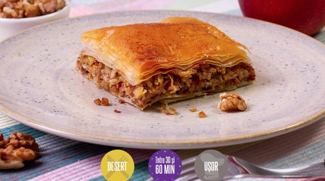 desert placinta post mere nuci reteta