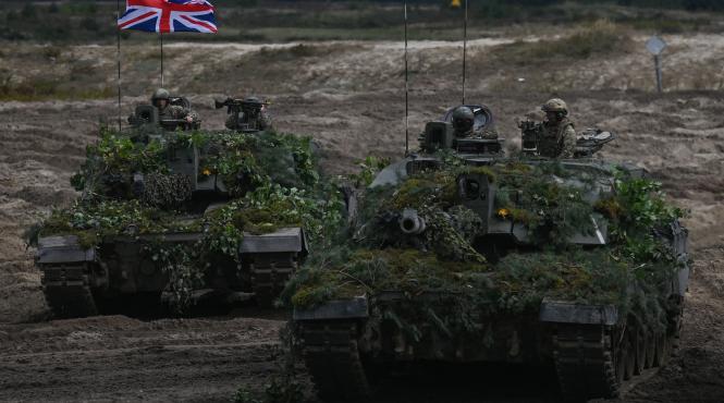 razboi in ucraina marea britanie a finalizat instruirea militarilor ucraineni pe tancurile challenger 2
