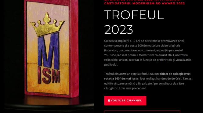 nominalizari pentru modernism award 2023