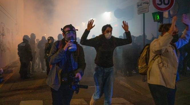 150 politisti raniti proteste franta