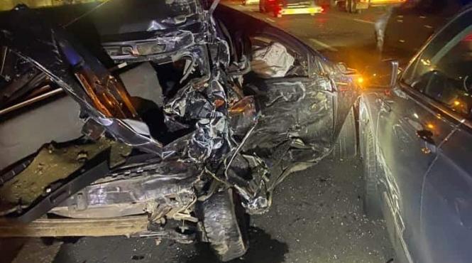 accident lant sase masini autostrada bucuresti pitesti