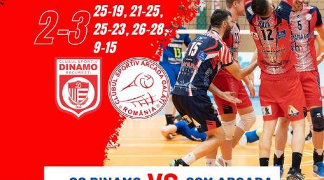 campionatul national volei arcadia galati dinamo bucuresti