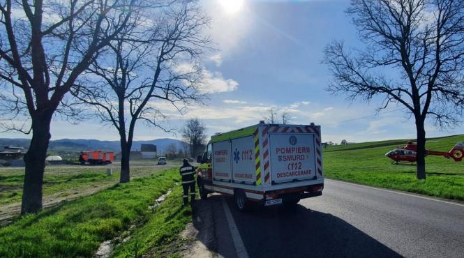 accident grav pe dn1