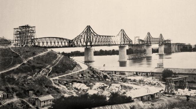 podul anghel saligny dunare gustave eiffel regele carol 1