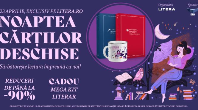 noaptea cartilor deschise 23 aprilie 2023