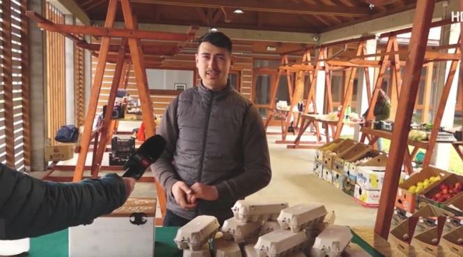 fermier roman vinde marfa piata fara stea taraba