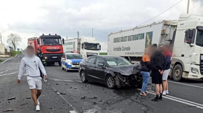 accident dn 2a zona hanul morilor constanta