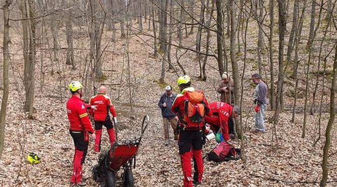 copii salvati impreuna cu parintii din cheile carasului