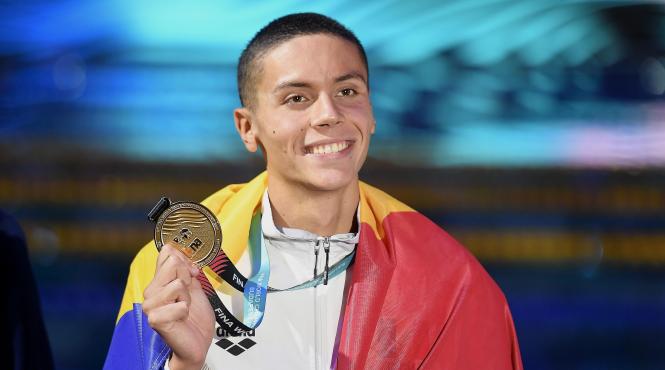 david popovici donat medalie mondiale copii bolnavi cancer