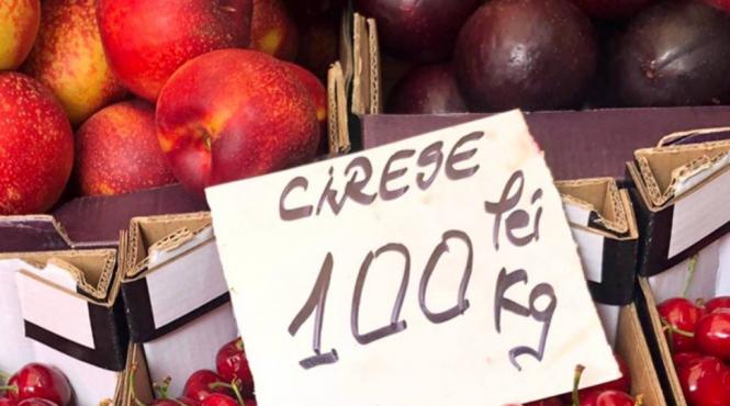 pretul urias kilogram cirese