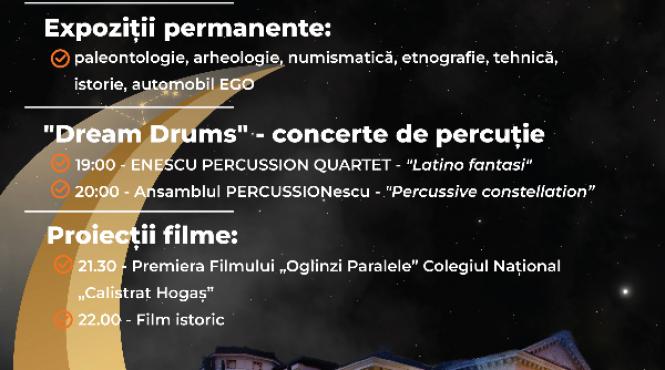 noaptea muzeelor 2023 dream drums la tecuci