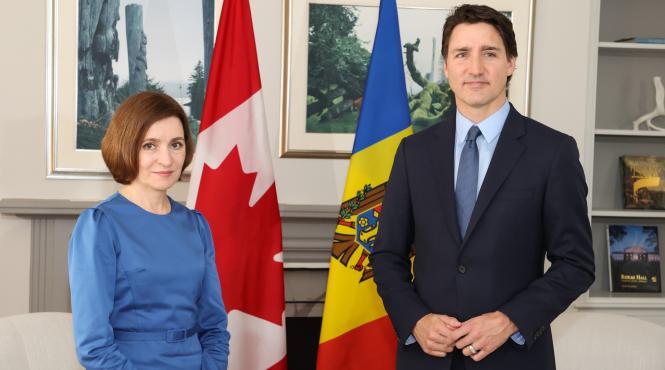 maia sandu intalnire canada justin trudeau